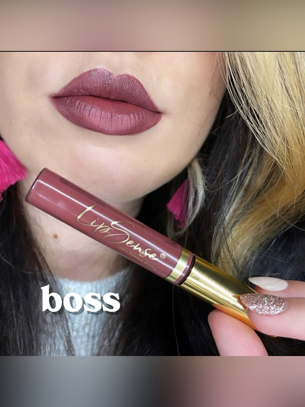 LipSense by Senegence. Shade: Boss, NWT. (MIDI) Smaller size for your purse